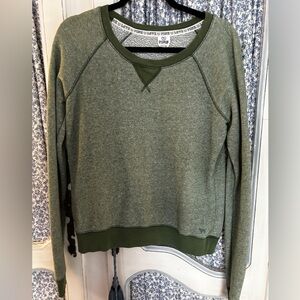 Victoria's Secret Pink Olive Crewneck